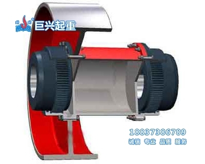 NGCLZ制動(dòng)輪鼓形齒式聯(lián)軸器